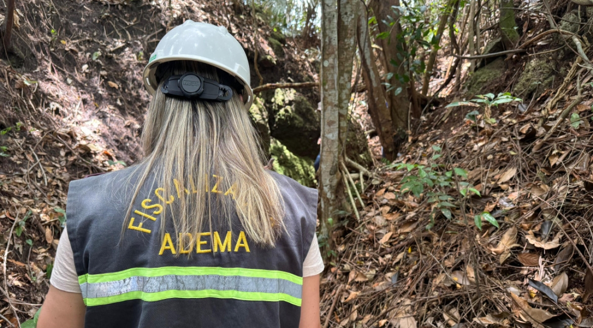 Adema fiscaliza desmatamento na região da Caverna Casa do Caboclo em Japaratuba - Foto: Mariana Carvalho/Governo de Sergipe
