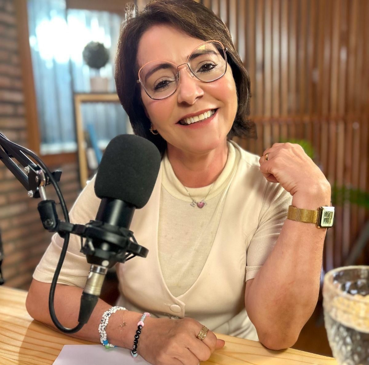 Candidata Emília Corrêa - Foto: Ascom/Coligação Uma Nova Aracaju
