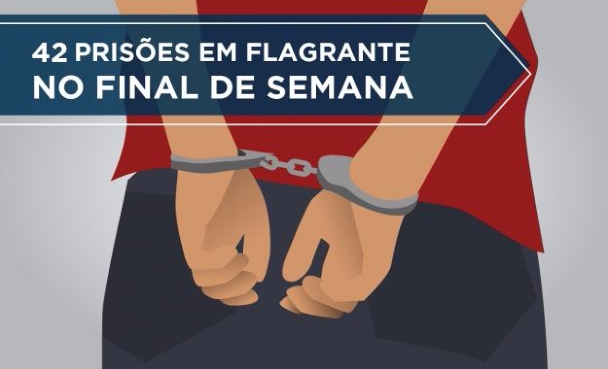 Delegacias Plantonistas recebem 42 pris�es em flagrante no final de semana (Foto: SSP/SE)