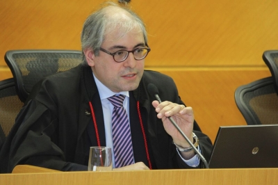 O procurador-geral Jo�o Augusto Bandeira de Mello (Imagem: Cleverton Ribeiro/TCE/SE)