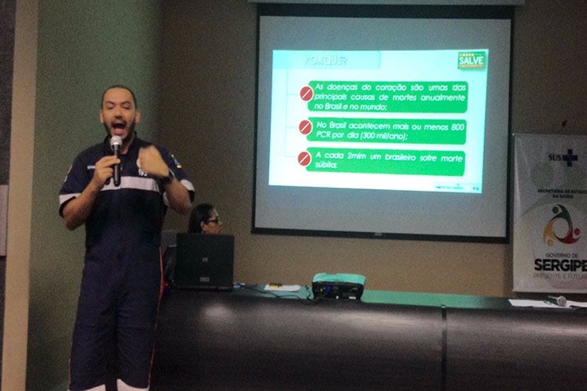 Avan�os do Samu 192 Sergipe foram apresentados na reuni�o do Conselho Estadual de Sa�de (Imagem: SES/SE)