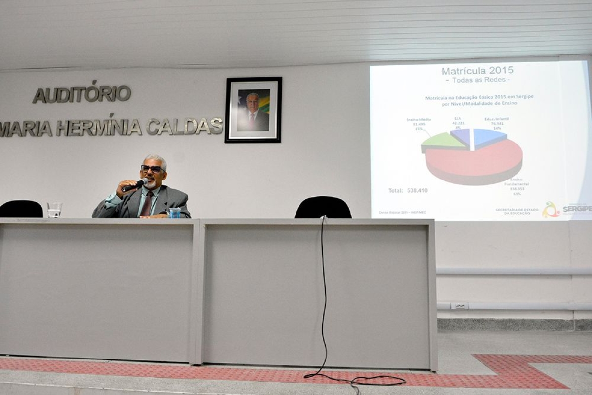 Secret�rio Jorge Carvalho (Imagem: Eug�nio Barreto/Seed/SE)