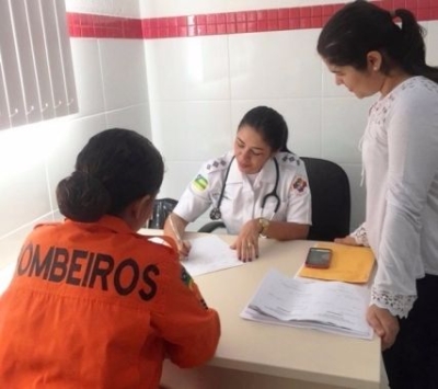 Bombeiros ganham posto m�dico no QCG (Imagem: CBM/SE)