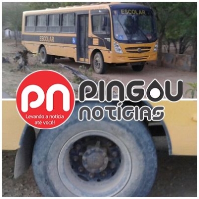 Porto da Folha: Transporte escolar volta a ser alvo de den�ncias (Imagem: Pingou Not�cias)