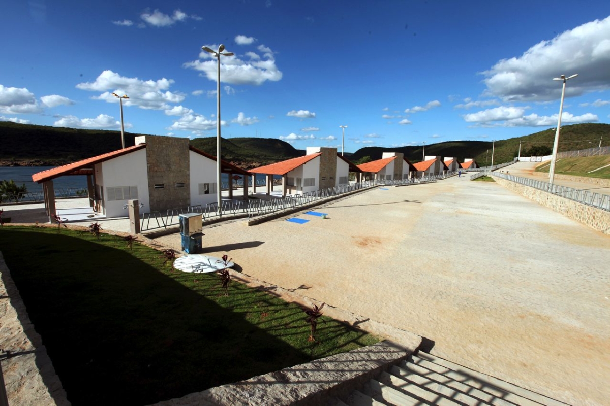 A obra est� em fase de ajustes finais e sela o compromisso do Governo do Estado, por meio do Programa de Desenvolvimento do Turismo em Sergipe (Prodetur), com o desenvolvimento do munic�pio (Foto: Andr� Moreira/ASN)