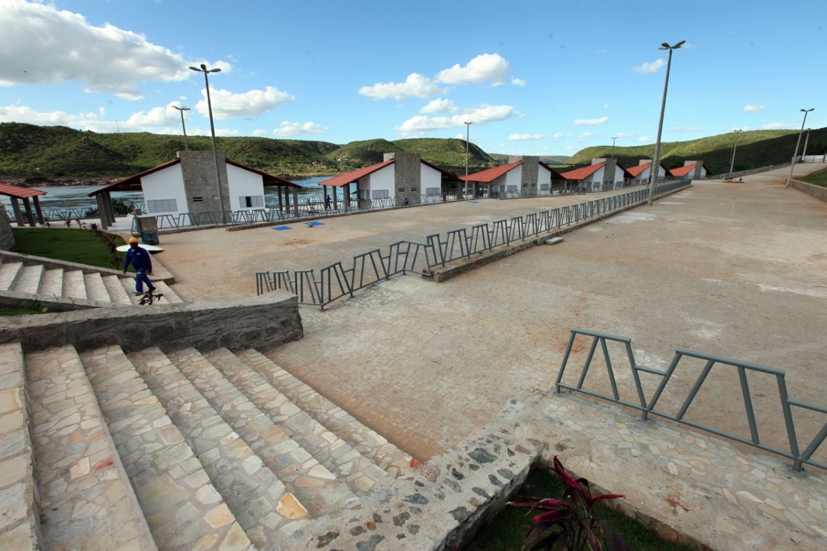 A obra est� em fase de ajustes finais e sela o compromisso do Governo do Estado, por meio do Programa de Desenvolvimento do Turismo em Sergipe (Prodetur), com o desenvolvimento do munic�pio (Foto: Andr� Moreira/ASN)