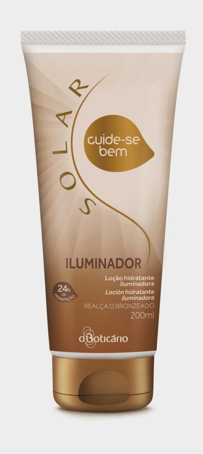 Cuide-se Bem Solar Lo��o Hidratante Iluminadora (Foto: Divulga��o)