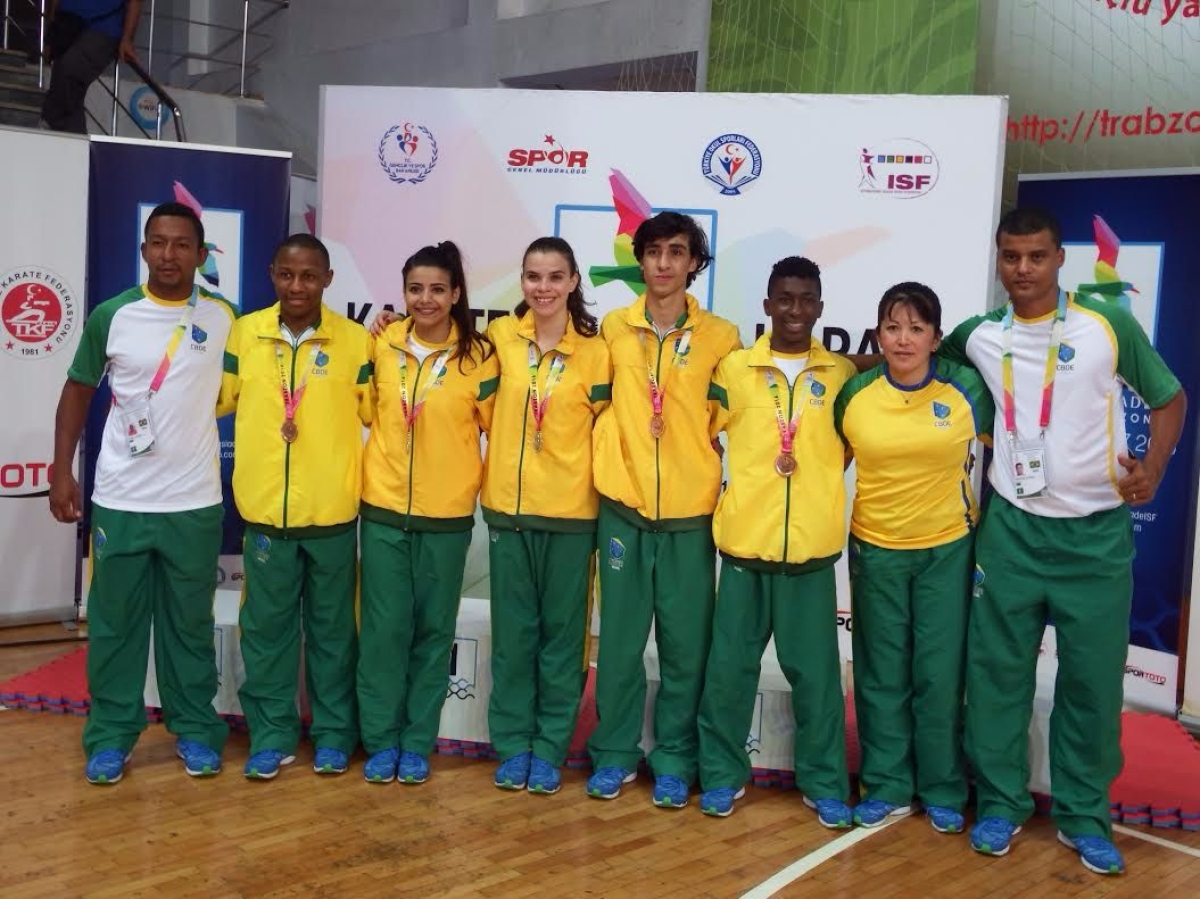 Brasil � campe�o geral da Gymnasiade, na Turquia (Foto: Assessoria Setesp/SE)