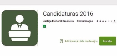 Aplicativo Candidaturas 2016 j� pode ser baixado para dispositivos m�veis (Foto: TSE)
