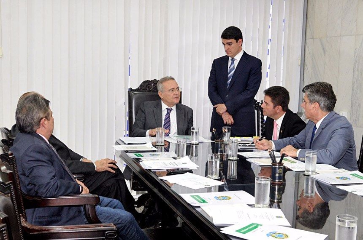Reuni�o da Mesa do Senado na �ltima ter�a-feira (1�) (Imagem: Jane de Ara�jo/Ag�ncia Senado)