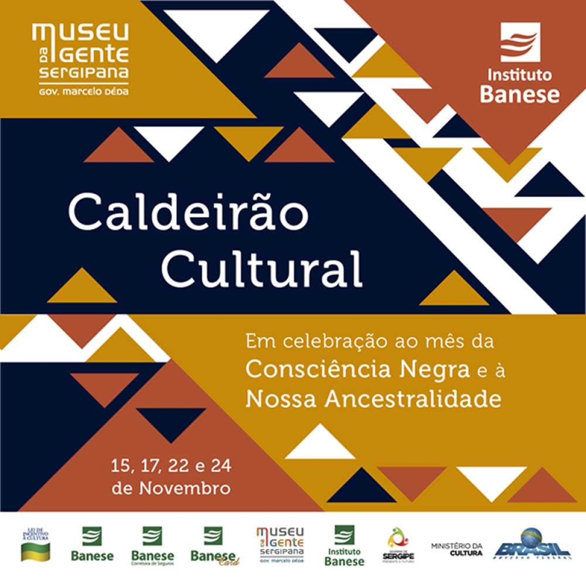 Caldeirão Cultural será atração durante o mês da consciência negra no Museu da Gente Sergipana (Imagem: Museu da Gente Sergipana)