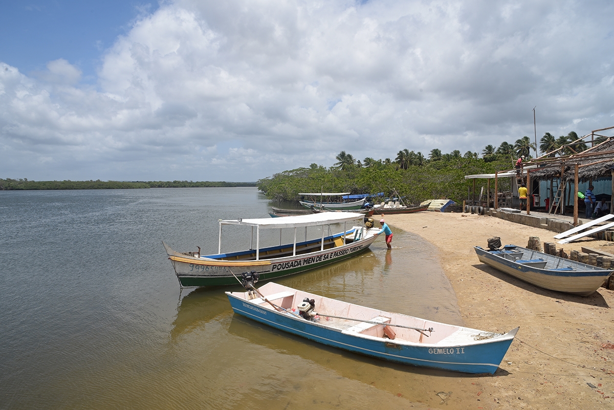 Itaporanga D�??Ajuda ganhará um importante equipamento para o ecoturismo na região: a implantação de dois atracadouros no Povoado Caibrós e na Ilha Mém de Sá (Imagem: Marcelle Cristinne/ASN)