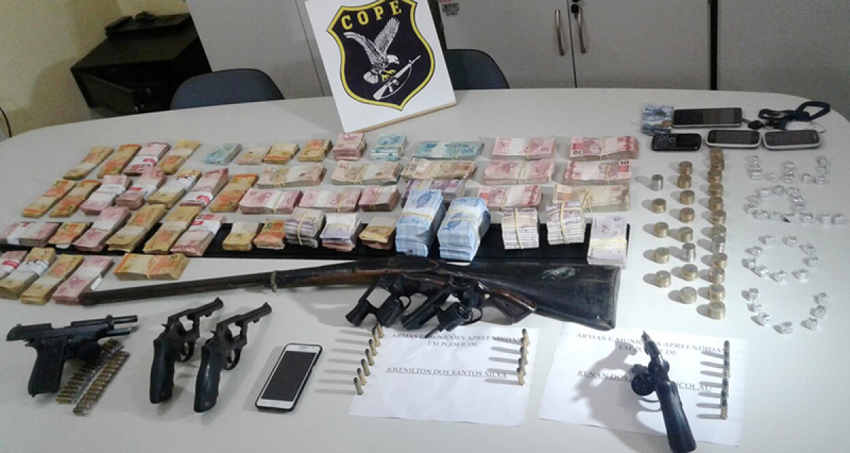 Polícia Civil elucida assalto a agência bancária em Pacatuba (Imagem: SSP/SE)