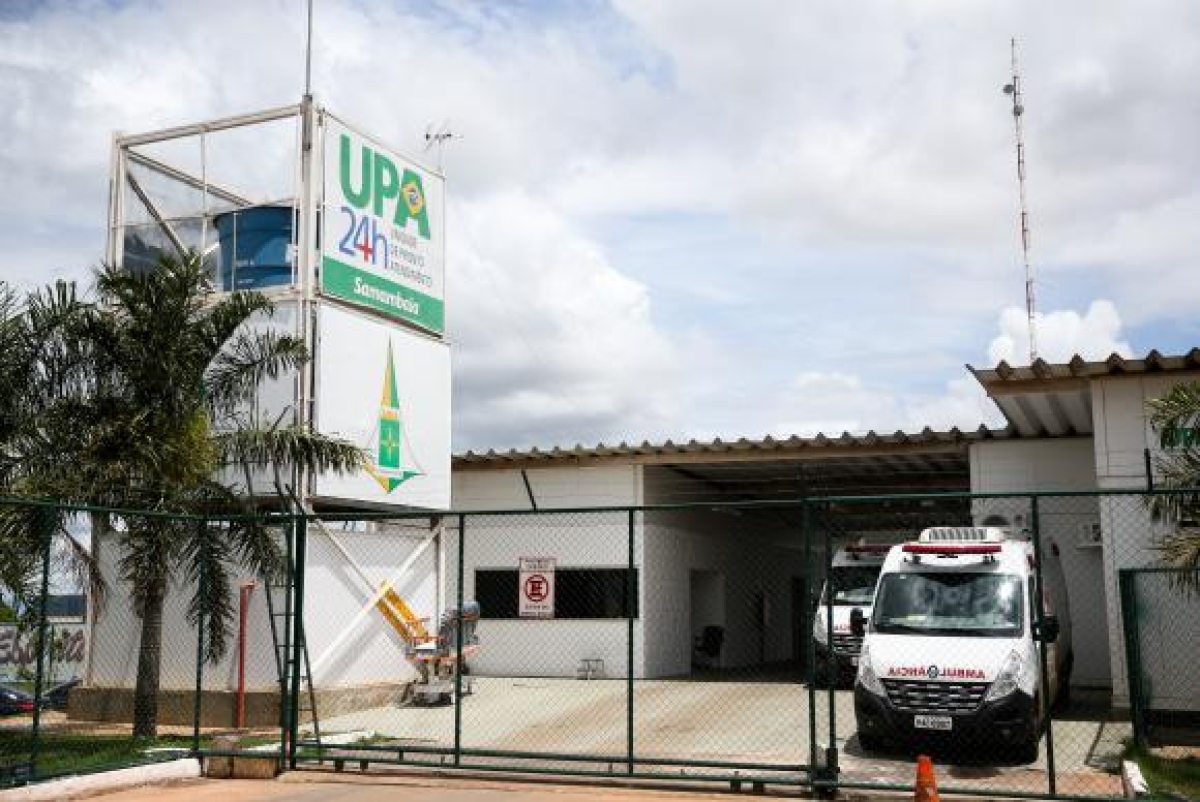 Unidade de Pronto Atendimento (UPA) de Samambaia, em Brasília (Imagem: Marcelo Camargo/Agência Brasil)