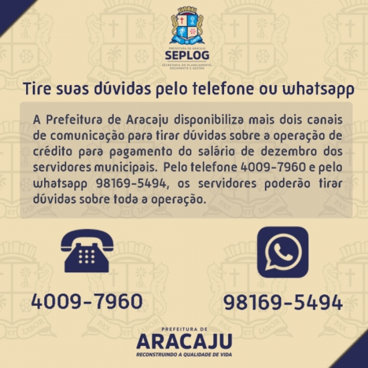 Imagem: Seplog/SE