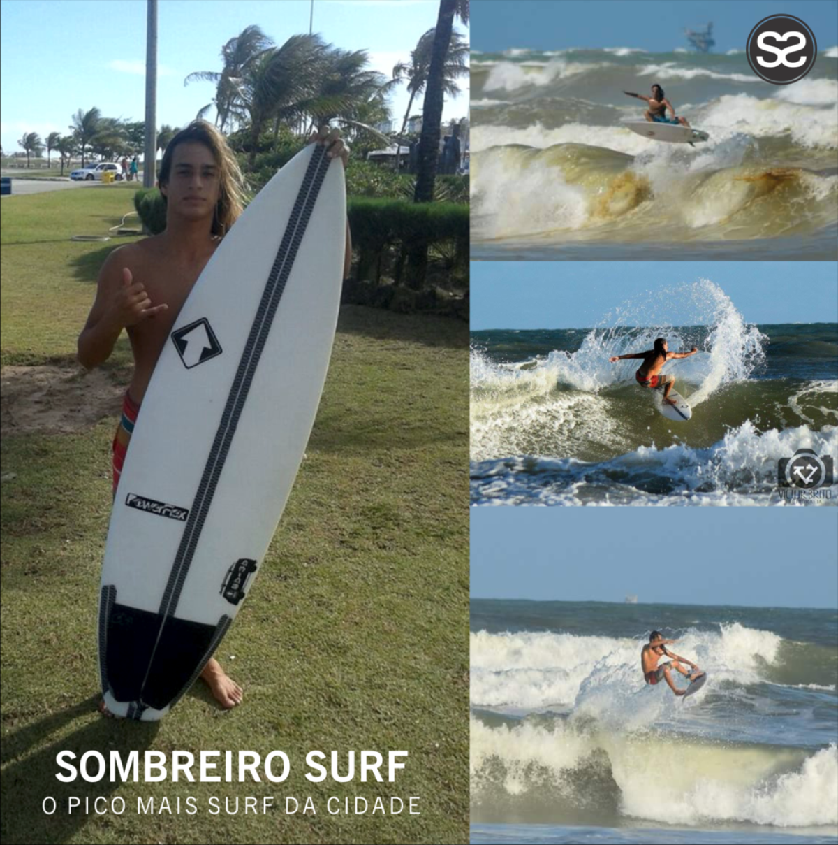 Temporada Surf Competitivo Sergipano 2017: entrevista com João Victor (Foto: Sombreiro Surf)