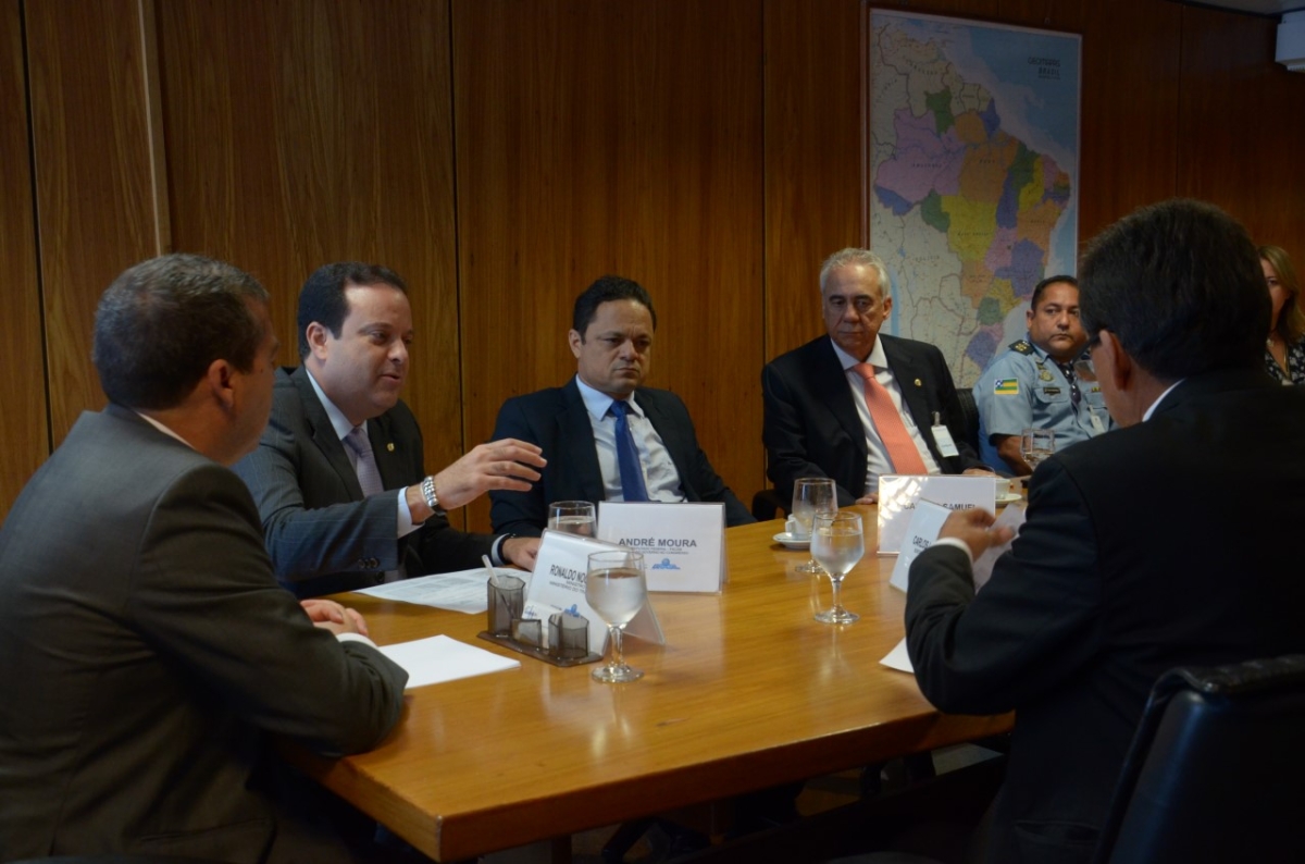 Ministro do Trabalho entregará Carta Sindical a sindicatos de Sergipe (Foto: Nefy Dias/Assessoria André Moura)