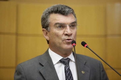 Vice-presidente da Alese, deputado Estadual Garibalde Mendonça (Foto: César de Oliveira/Agência Alese)