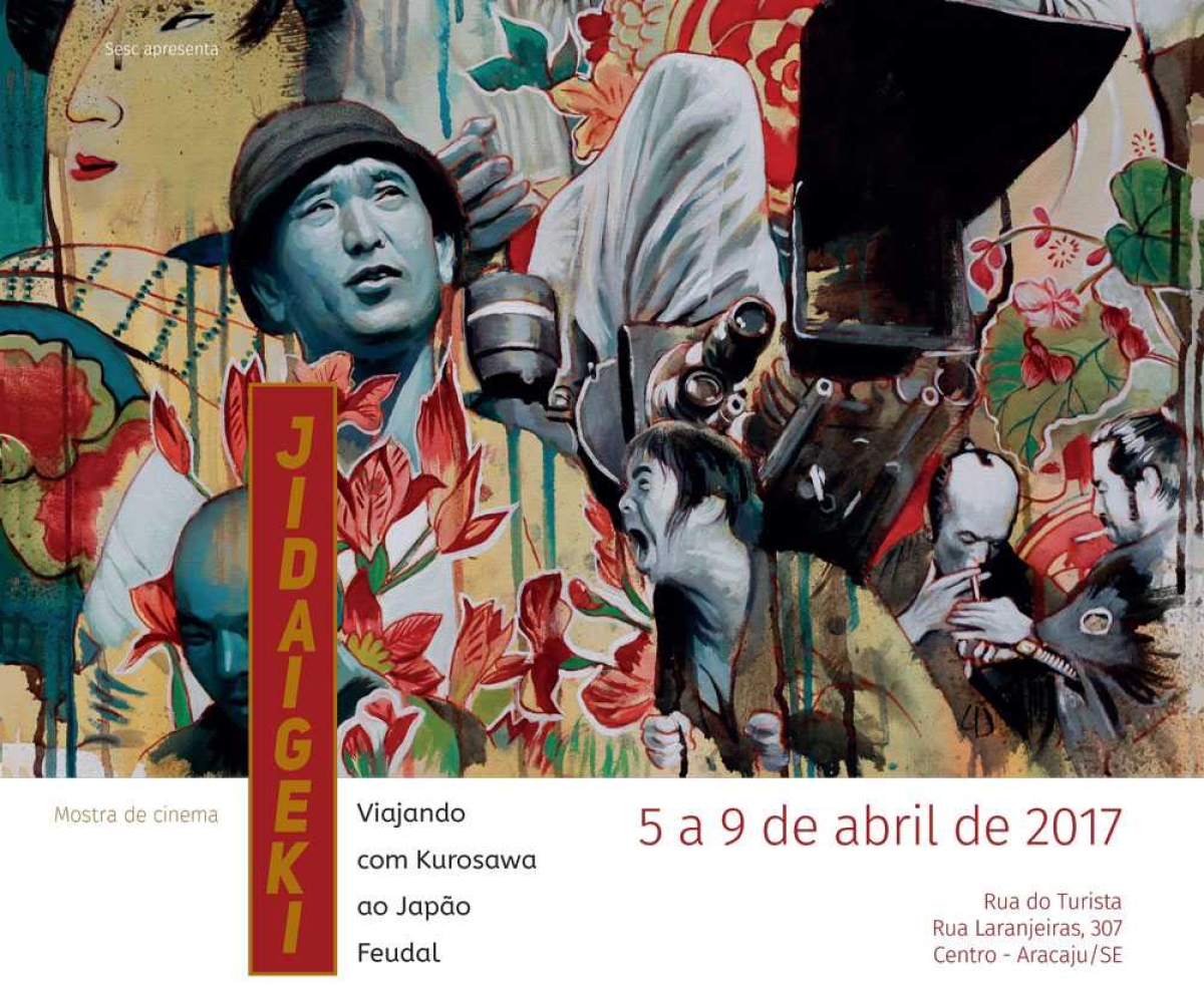 Sesc apresenta "Jidaigeki �?? Viajando com Kurosawa no Japão Feudal" (Imagem: Divulgação)