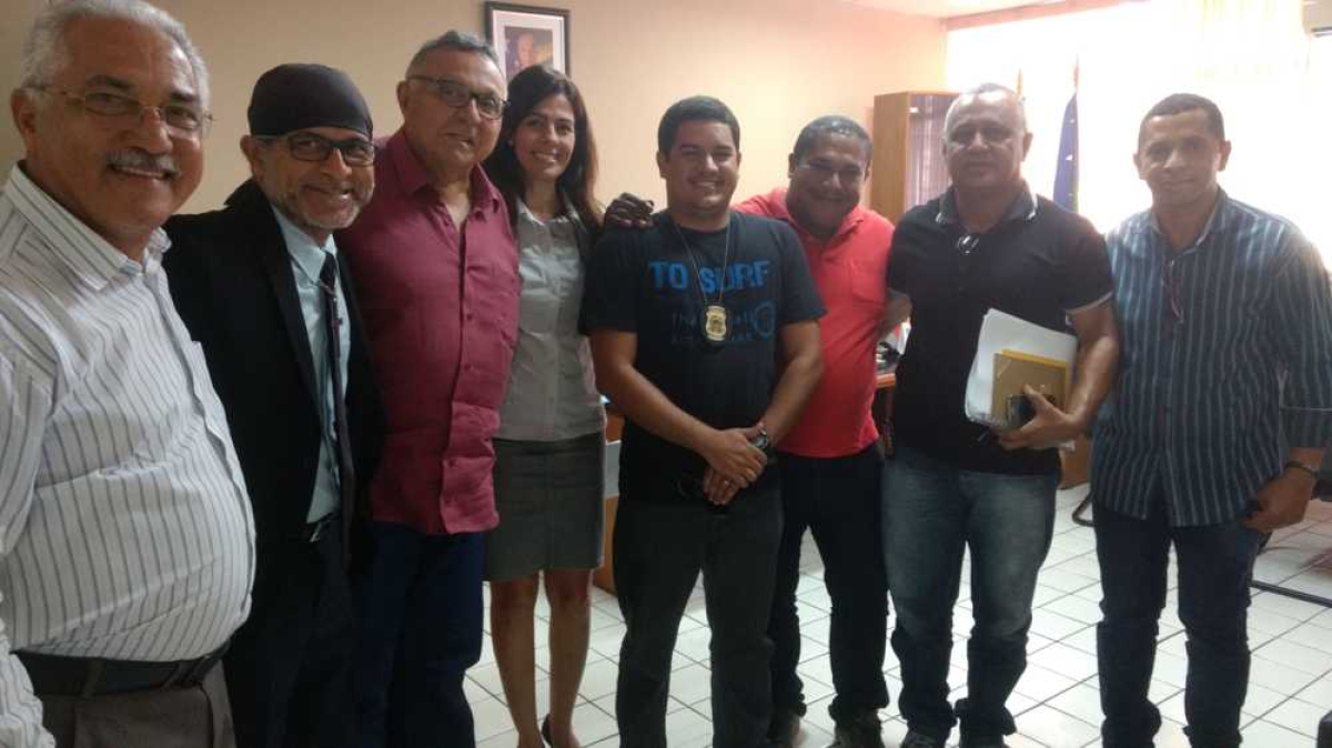 Moritos Matos, João Augusto Gama e Wellington Mangueira se reúnem com Agentes de Medidas Socioeducativas (Foto: Assessoria Moritos Matos)