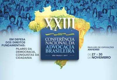 XXIII Conferência Nacional da Advocacia: acesse o portal do evento (Imagem: Divulgação)