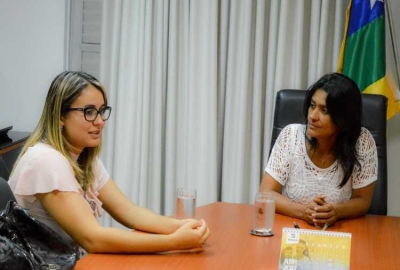 Vereadora busca apoio da Semasc/Aracaju para retomada da equoterapia (Foto: Semasc/Aracaju)
