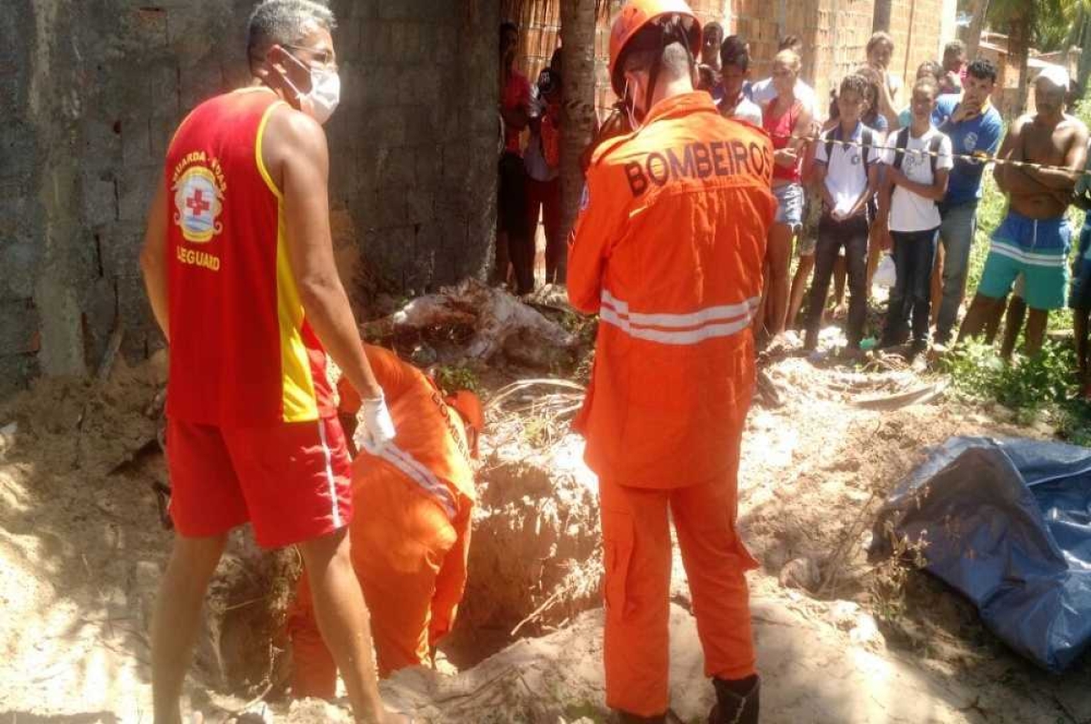 O Corpo de Bombeiros foi acionado para fazer as buscas (Foto: CBM/SE)