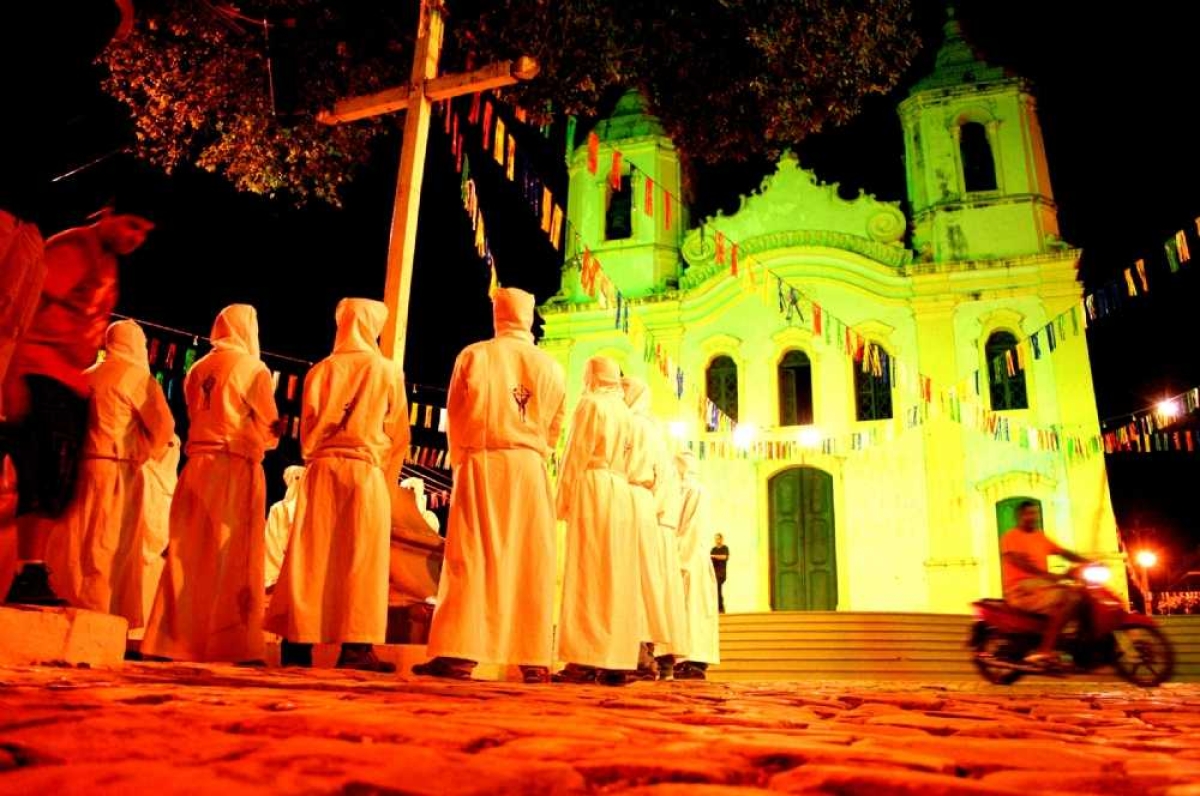 Procissão dos Penitentes (Foto: Edson Araújo/Emsetur)