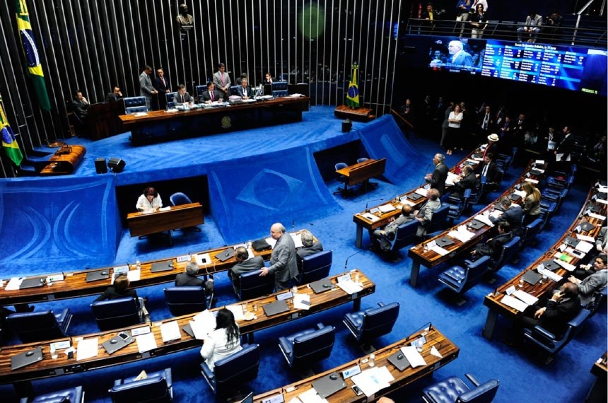 Fim do foro privilegiado é aprovado em primeiro turno por unanimidade (Foto: Jonas Pereira/Agência Senado)