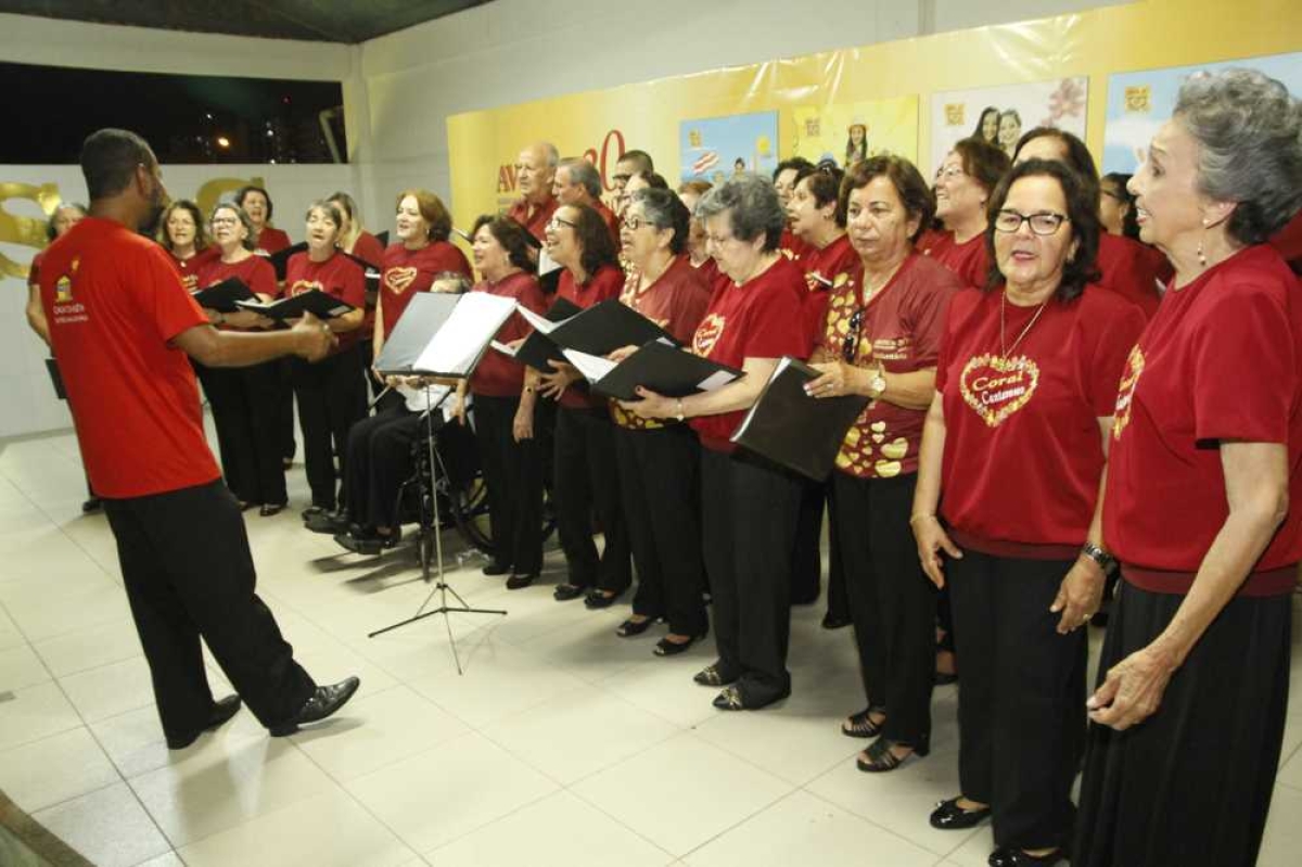 Cantavosos integra programação cultural do 10º Encontro Internacional de Formação de Professores (Foto: Avosos)