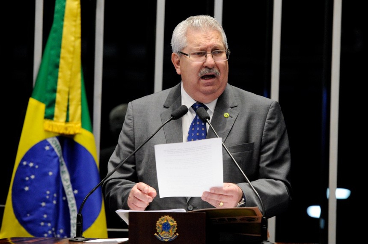 Para o presidente da Central dos Sindicatos Brasileiros (CSB), Antônio Neto, a reforma representa a "devastação do Direito do Trabalho" (Foto: Edilson Rodrigues/Agência Senado)