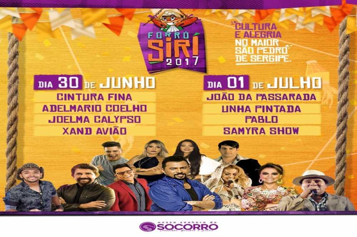 A festa ocorre nos dias 30 de junho e 1º de julho (Imagem: Divulgação)