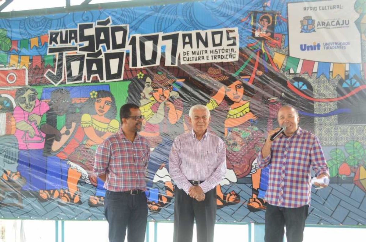 Os festejos juninos da Rua de São João foram lançados nesta manhã, 23, com apoio da Unit (Foto: Portal Infonet)