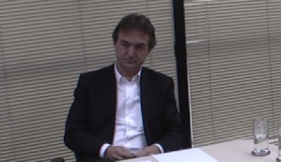 Joesley Batista em depoimento à Procuradoria-Geral da República (Imagem: Reprodução)
