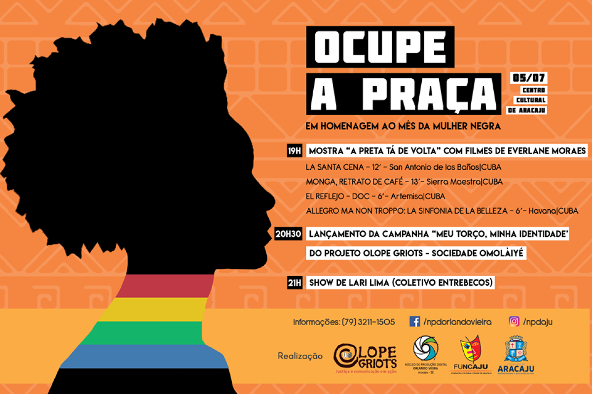 Projeto Olope Griots lança a campanha "Meu Torço, Minha Identidade" (Imagem: Divulgação)