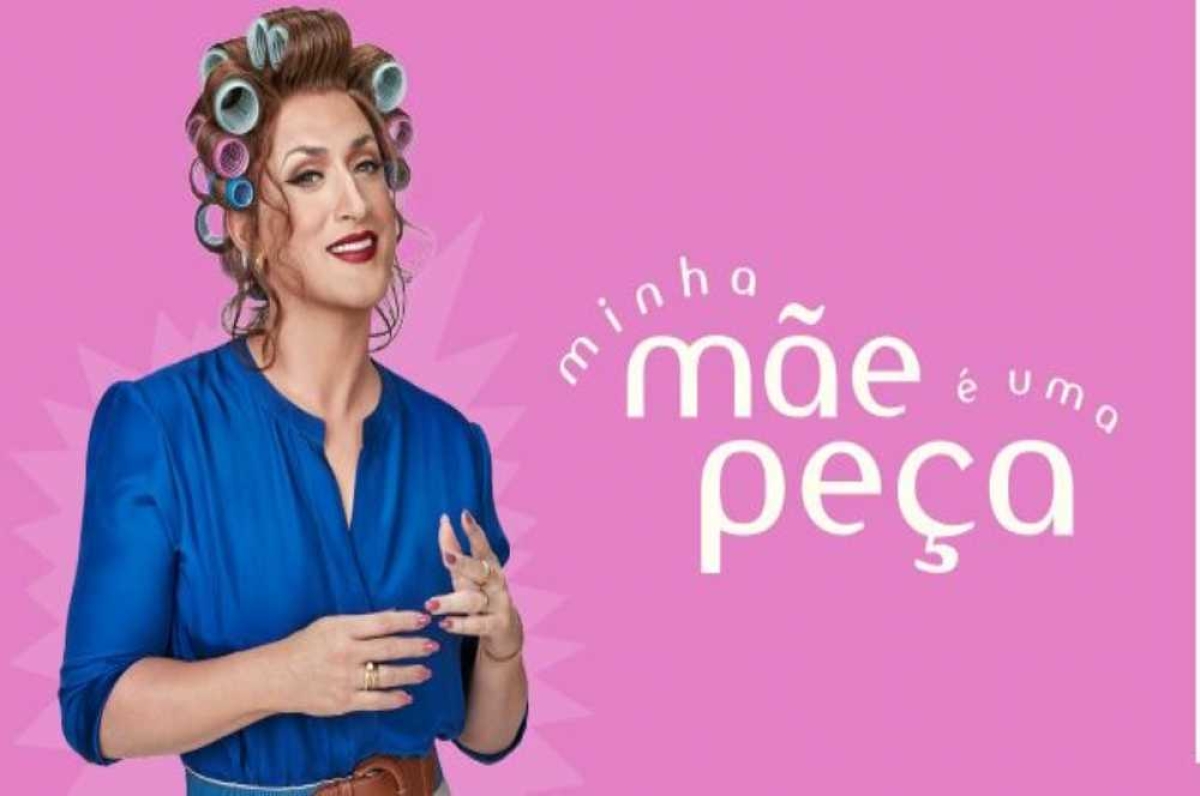 Humorista traz o espetáculo �??Minha mãe é uma peça�?? (Foto: Divulgação)