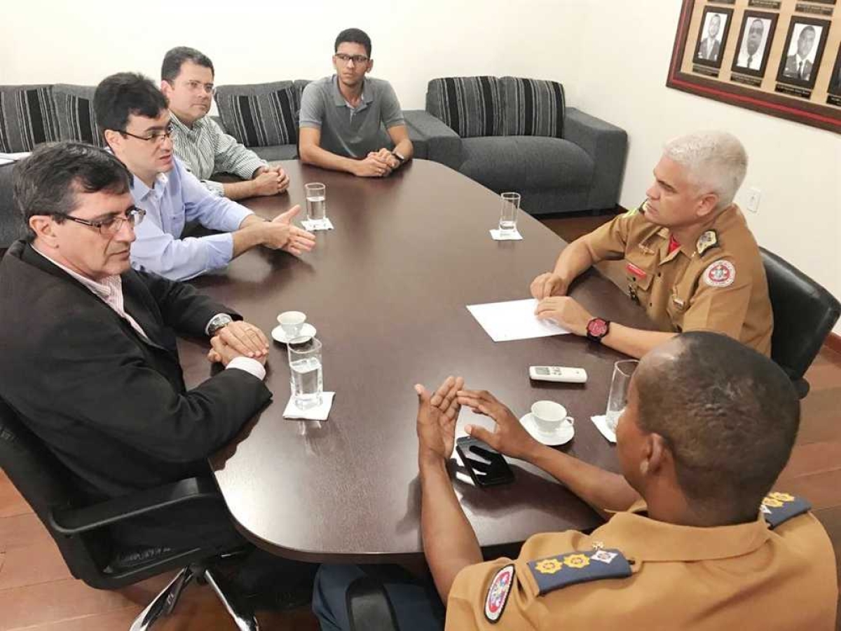 Jucese, Sefaz e Bombeiros se reúnem para dialogar sobre integração à Redesim/Agiliza Sergipe (Foto: Jucese)