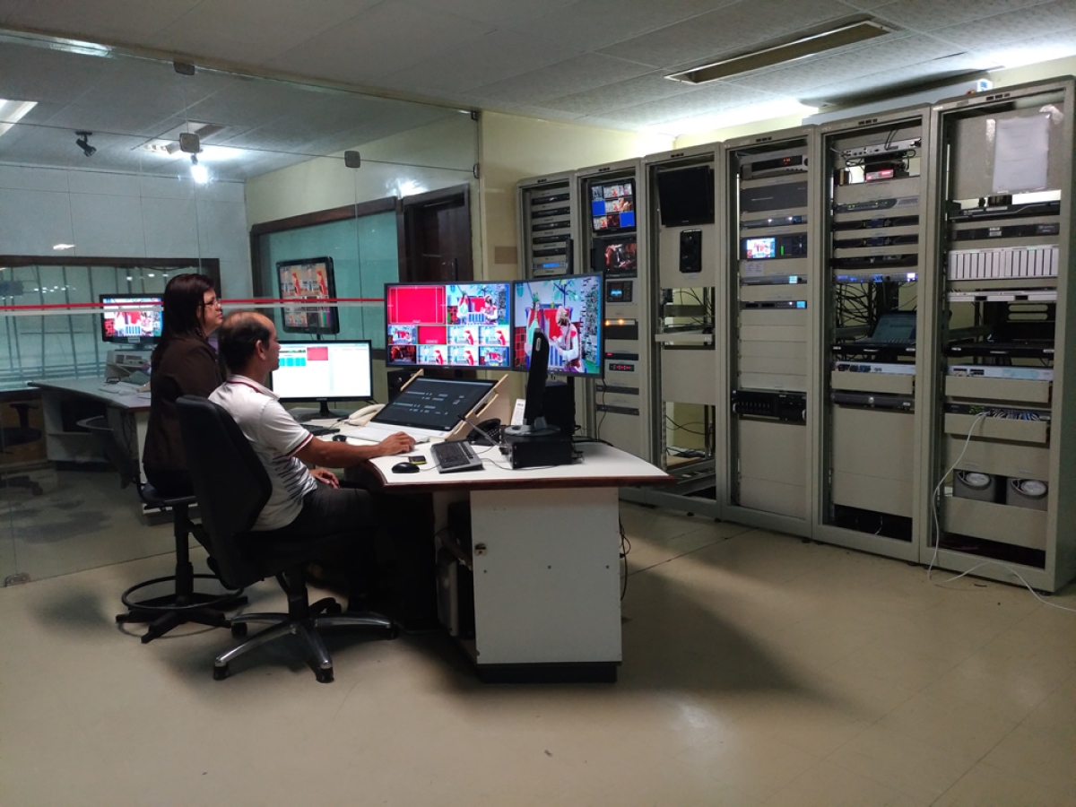 TV Aperipê começa a operar em Alta Definição (Foto: TV Aperipê)