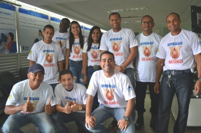 Campanha da empresa Reviver colabora com doação de sangue no Hemose (Foto: SES)