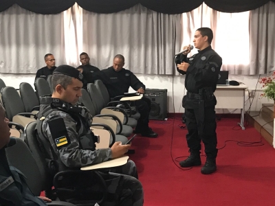 Acadepol conclui treinamento para ocorrências com bombas e explosivos para policiais civis e militares (Foto: SSP)