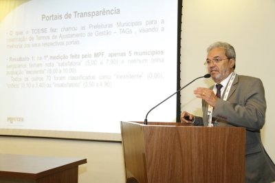 Clóvis Barbosa: "Iniciativas do TCE têm melhorado o controle social na gestão pública" (Foto: DICOM/TCE)
