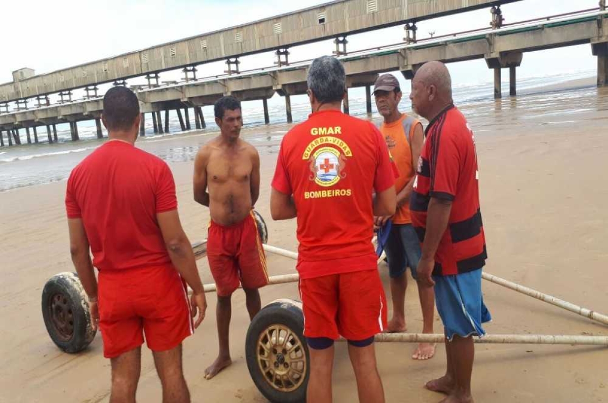 Pescador está desaparecido desde a noite de ontem, 04 (Foto: Gmar/CBM/SE)