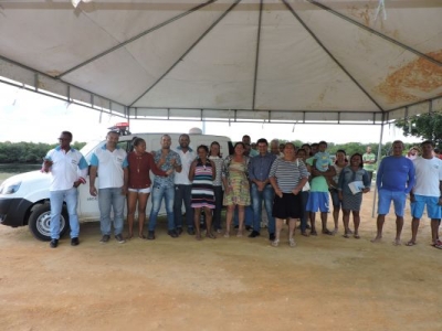 MPT-SE destina ambulância aos moradores da ilha Men de Sá (Foto: MPT/SE)