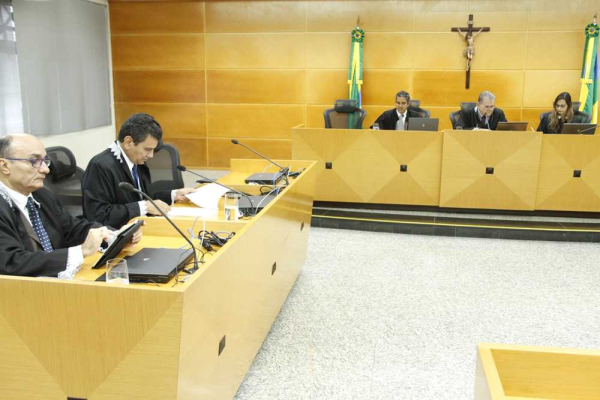 Colegiado da Primeira Câmara do TCE/Sergipe julga processos de aposentadorias (Foto: TCE/SE)