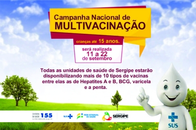 Campanha de Multivacinação para crianças e adolescentes começa nesta segunda, 11 (Foto: ASN)