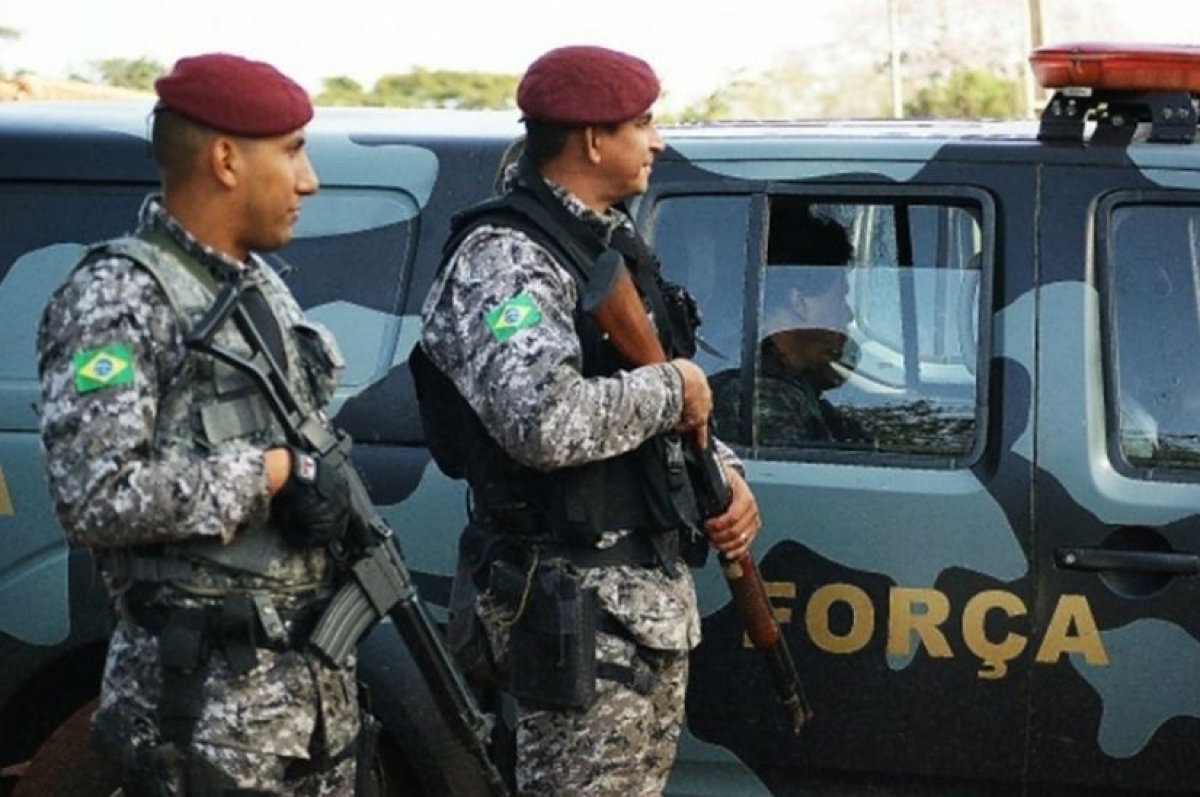Força Nacional prende homem por roubo no Santos Dumont (Foto: SSP/SE)