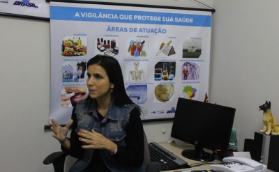 Rosana Barreto, gerente de Alimentos da Vigilância (Foto: SES/SE)