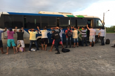  Operação Bloqueio ocorre em Lagarto (Foto: SSP)