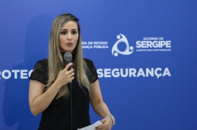 Delegada de Campo do Brito, Michelle Araújo (Foto: SSP/SE)