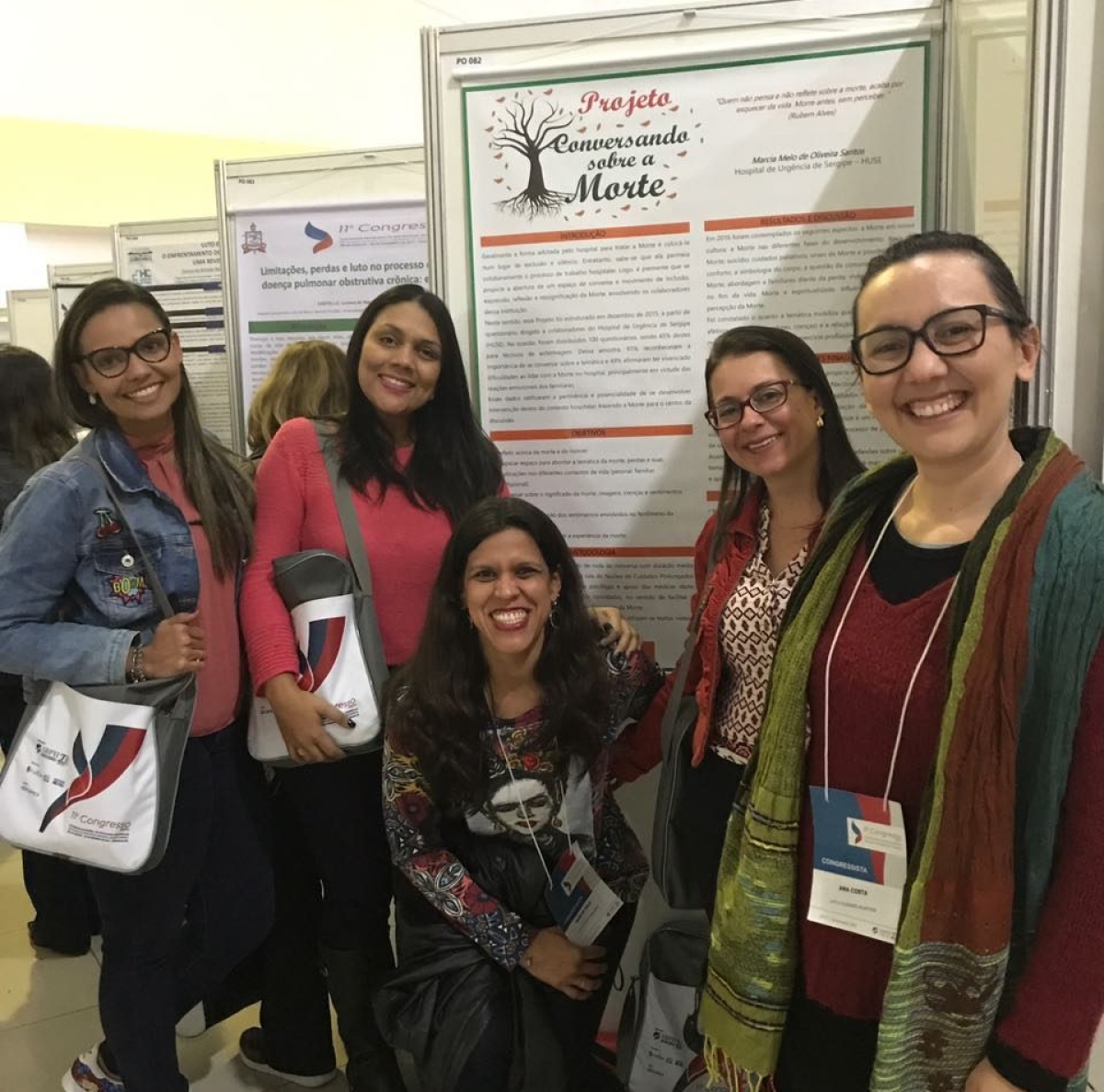 Psicólogas apresentam projetos do Huse durante congresso em Gramado (Foto: SES/SE)